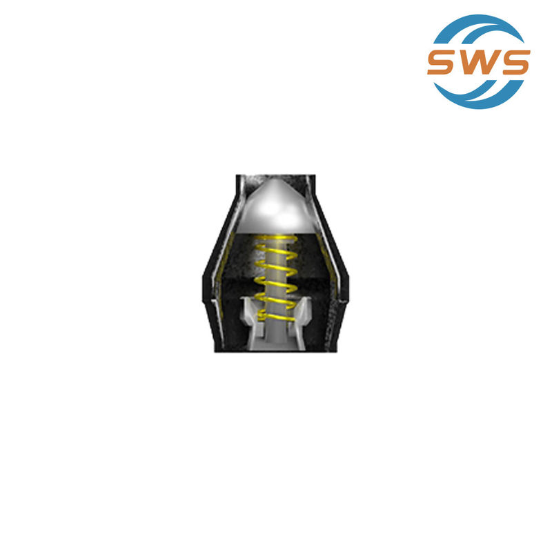 WSP-4T 5-1/2 N80 Цементирующий цемент Двойной клапан плавучий обувь для нефтяной скважины или газовой скважины