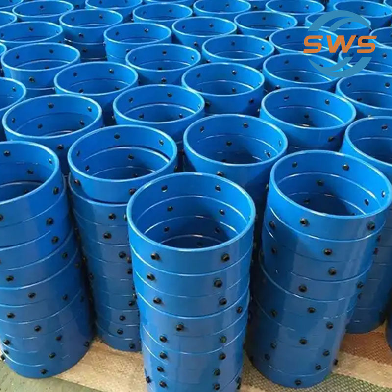 API Standard 5 1/2 Oil Well Use Sets Screw Type Stop Collar for Centralizer with Stand High Axial Forces (Стандарт API 5 1/2) Установки с использованием масляных скважин для централизатора с высокими осевыми силами.