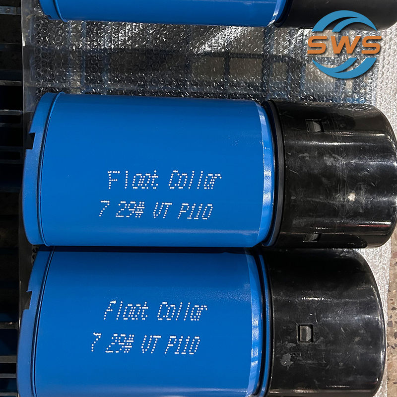WSP-2T 5-1/2 N80 Цементирующий цемент Двойной клапан плавучий обувь для нефтяной скважины или газовой скважины