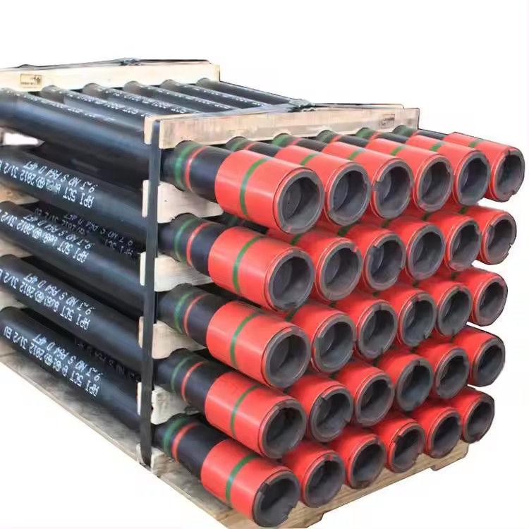 API 5CT Стандарт 5-1/2 STC Противовысокое давление P110 Углеродные цепные стальные трубы и корпус для защиты скважины