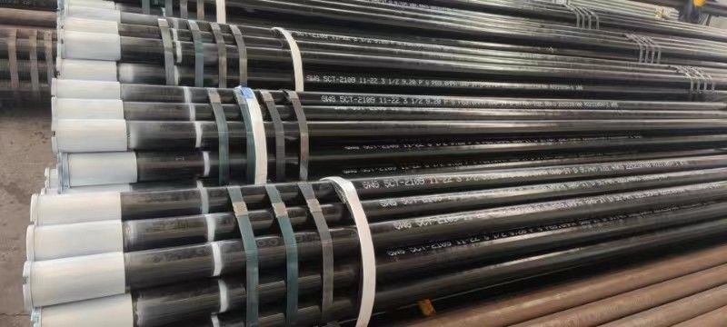 API 5CT Standard 13-3/8 STC LTC L80 C95 Углеродистая стальная труба и корпус с защитными кольцами и соски