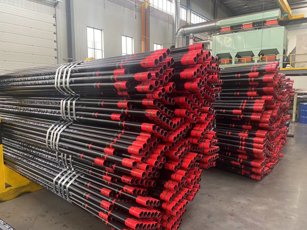 API 5CT Standard 13-3/8 STC LTC L80 C95 Углеродистая стальная труба и корпус с защитными кольцами и соски