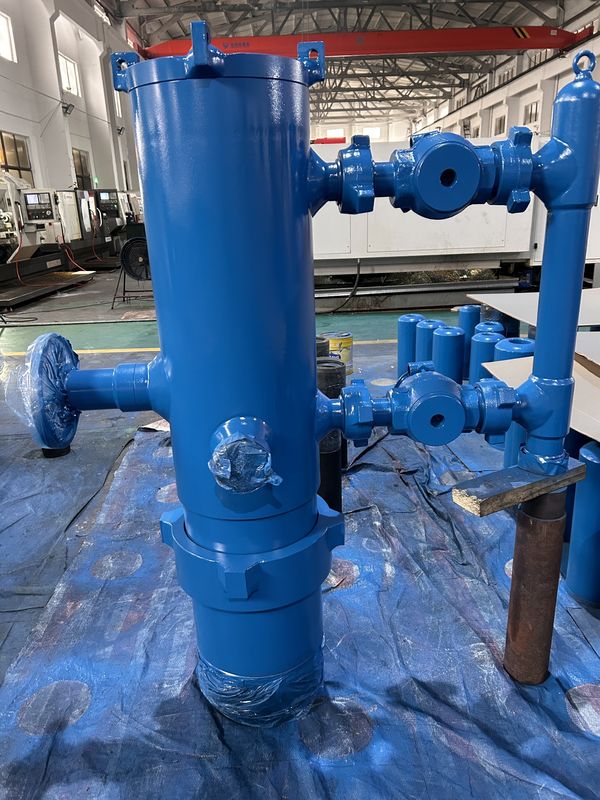 Сертифицированная SWS API 5CT цементировочная головка с двойным клапаном 13-3/8